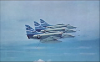 VA-153 Blue Tail Flies A-4E Skyhawks