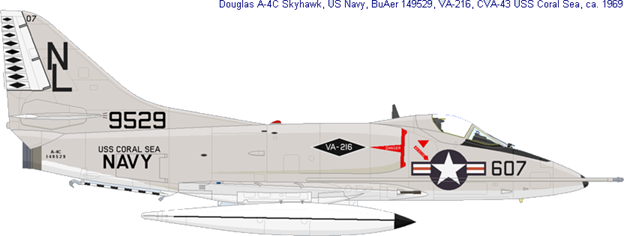 VA-216 A-4C Skyhawk